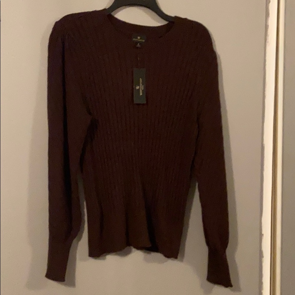 Brown sweater